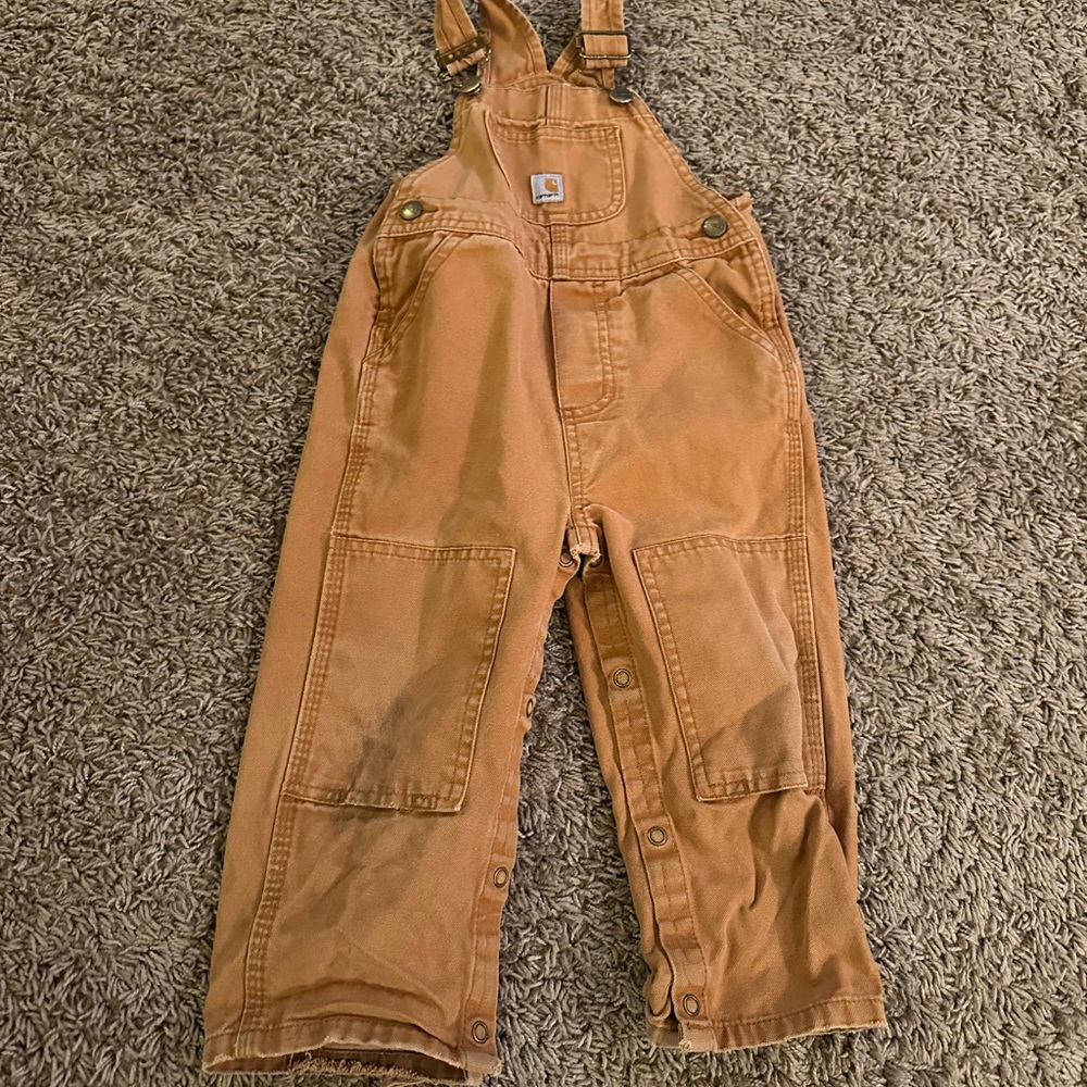 Carhartt Kids Brown Overalls